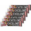 Nutrend EXCELENT protein bar, 6 × 85 g, čierne ríbezle s brusnicami