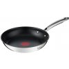 Tefal Nepriľnavá panvica DUETTO+ G7320434 24 cm, nehrdzavejúca oceľ, titán