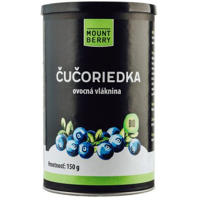 Mountberry 100% BIO Čučoriedková ovocná vláknina 150g