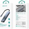 Devia USB-C Hub Leopard Series 5-in-1 EC135 - Deep Gray 6938595384882