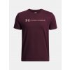 Chlapčenské tričko Under Armour UA B LOGO WORDMARK SS-RED Červená YSM