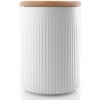 Dóza na potraviny LEGIO NOVA 1 l, porcelán, dubové veko, Eva Solo