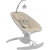 KikkaBoo hojdacie lehátko elektrické Spinny Beige