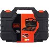 Black & Decker Sada bitov a vrtákov A7200 109 ks