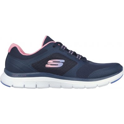 Skechers dámska obuv Flex Appeal 4.0 Bright Nights na športovú chôdzu tmavomodrá