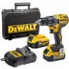 DCD791P2 Aku bezuhlíková vŕtačka 18V XR 2x5,0 Ah DeWALT + kufor DCD791P2