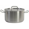 Kastrol Metalac, Hluboký kastrol s poklicí 46 cm, 48 l, INOX PROFESSIONAL