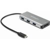 USB Hub 3 Porty Startech HB31C3ASDMB Striebro