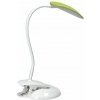 Stolná lampa Solight LED stmievateľná lampička 2v1, podstavec aj klip, 5W 4000K, 3 farebné kryty (WO42)