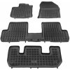 Gumové koberce Dacia Lodgy 2012-2022 (7 míst) - 28 mm okraj černá - 203404