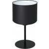 Luminex Stolná lampa ARDEN 1xE27/60W/230V pr. 18 cm čierna/biela LU3477 + záruka 3 roky zadarmo