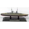 Edicola Vojnová loď Grosser Kurfurst Battleship Nemecko 1913 1:1250 Vojenská