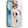 Magsafe plating kryt s ochranou fotoaparátu pre Apple iPhone 16 Pro Max Farva: Zlatá