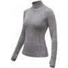 Dámske funkčné tričko s dlhým rukávom Sensor Merino Bold Roll Neck Grey L