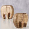 Boltze Home Drevený slon Elefantti - set 2ks