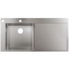 Hansgrohe Drezy - Vstavaný drez S718-F450, nehrdzavejúca oceľ 43332800