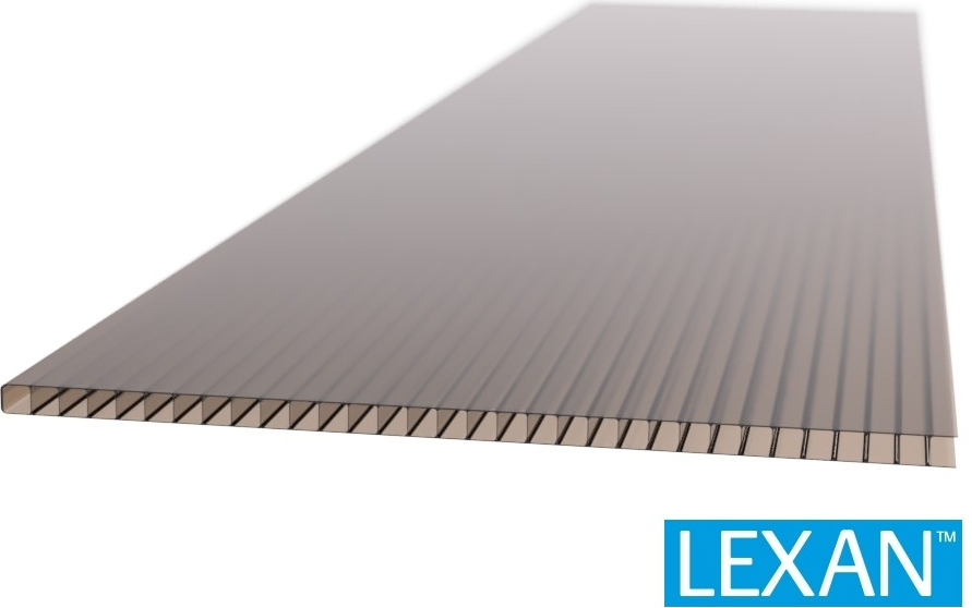 Lexan Thermoclear 2UV Plus 10 mm 1200 x 1000 mm hnedá 1 ks