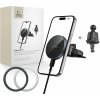 TECH-PROTECT MM15W-V5 MAGNETIC MAGSAFE CD & VENT CAR MOUNT WIRELESS CHARGER 15W BLACK/BLACK