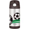 Thermos Detská termoska so slamkou 355 ml Futbal