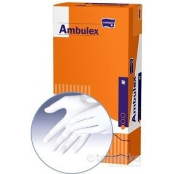 Ambulex Vinyl Rukavice vinylové nepúdrované 100 ks