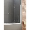New Trendy P-0029 NEW SOLEO vaňová zástena 100 cm, pravá chróm