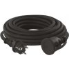 Emos Kábel predlžovací neoprénový čierny prívod spojka 3x2,5mm 10m