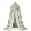 COTTON & SWEETS Baldachýn nad manželskú posteľ Soft - Desert green