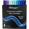 Artmagico Akrylové fixy Pre Line Blue