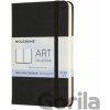 Moleskine Skicar Watercolour Notebook A6 čierny 30 listov