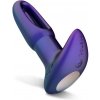 Hueman Voyager Vibrating Butt Plug With Tapping Purple
