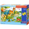 Jokomisiada Puzzle 120 dielikov – zvieratká v lese