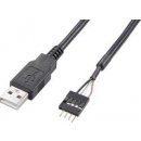 Akasa EXUSBIE-40 externí USB na interní USB konektor / ext. USB (A)- interní 4pin na desce, 40cm