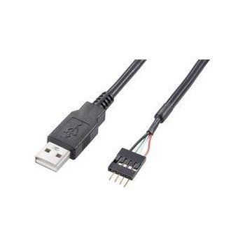 Akasa EXUSBIE-40 externí USB na interní USB konektor / ext. USB (A)- interní 4pin na desce, 40cm