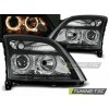 Tuning-tec PREDNÉ SVETLOMETY OPEL VECTRA C 04.02-08.05 ANJELSKÉ OČI ČIERNA