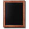 Drevená tabuľa Veľkosť / formát: 400 x 500 mm, Farba rámu: Svetlo hnedá CHBLB40x50