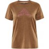 Craft ADV Trail Wool SS Tee triko dámské Barva: hnědá, Velikost: M