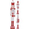 Dekorácia stojaca - Vianočný luskáčik 106 cm, mix/1ks