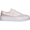 Dámske tenisky Calvin Klein, VULC FLATFORM LOW CV MIXMG Biela,béžová,Ružová 40