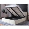 Čalúnená posteľ s úložným priestorom 180x200 TOP Line 7 Béžová Velvet