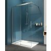 AQUATEK WELLNESS K2 120cm walk-in sprchový kút / sprchová stena samostatná s posuvným dielom, profil chróm, sklo číre, WELLNESSK2CH12062