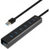 Axagon HUE-SA7BP HUB 4x USB 3.0 ALU CHARGING