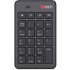 C-Tech KBN-02W, bezdrôtová numerická klávesnica, 23 kláves, USB slim, čierna KBN-02WS