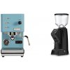 Profitec GO, blue + Eureka Zenith 65 Touch, black
