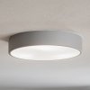 TEMAR LIGHTING Stropné svietidlo Cleo 400, IP54, Ø 40 cm sivá - CLEO 400 IP54 GREY