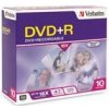 VERBATIM DVD+R JEWEL CASE 10 PACK