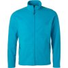 James & Nicholson Mikina JN 782 na zip, mikrofleecová, pánská COT02078244003-turquoise L Tyrkysová