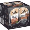 Výhodné balenie Sheba Perfect Portions 96 x 37,5 g - omáčka s kačacím