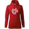 SpaceX Super Heavy Raptor 2 - Mikina dámská Cape s kapucí - XL ( Červená )