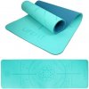 Lifefit Podložka Yoga MAT Relax Duo 183x58x0 6cm tyrkysová