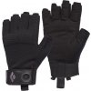 Ferratové rukavice Black Diamond Crag Half-Finger Gloves Veľkosť rukavíc: XS / Farba: čierna